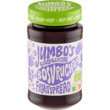 Jumbo's Biologische Bosvruchten Fruitspread 250 g