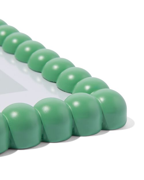 cadre photo 15x20 bois petites boules vert