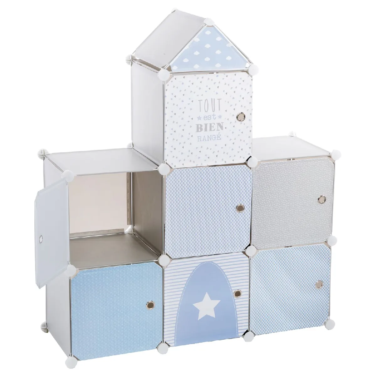 Atmosphera, Createur D'Interieur Atmosphera Château de Rangement Bleu