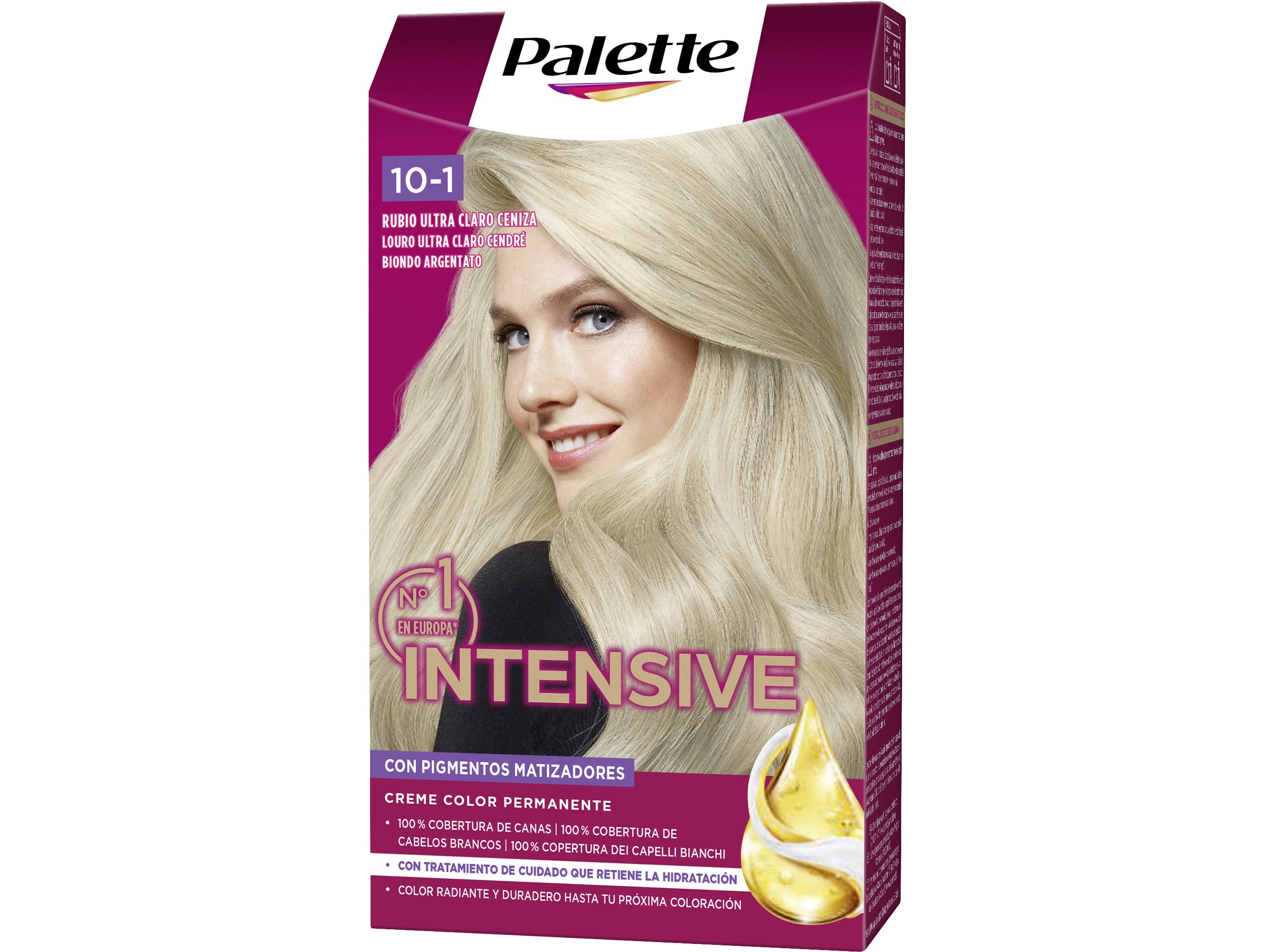 COLORAÇÃO PALETTE LOURO ULTRA CLARO CENDRÉ 10.1