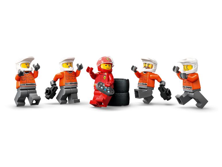 F1® pitstop en pitcrew met Ferrari auto 60443