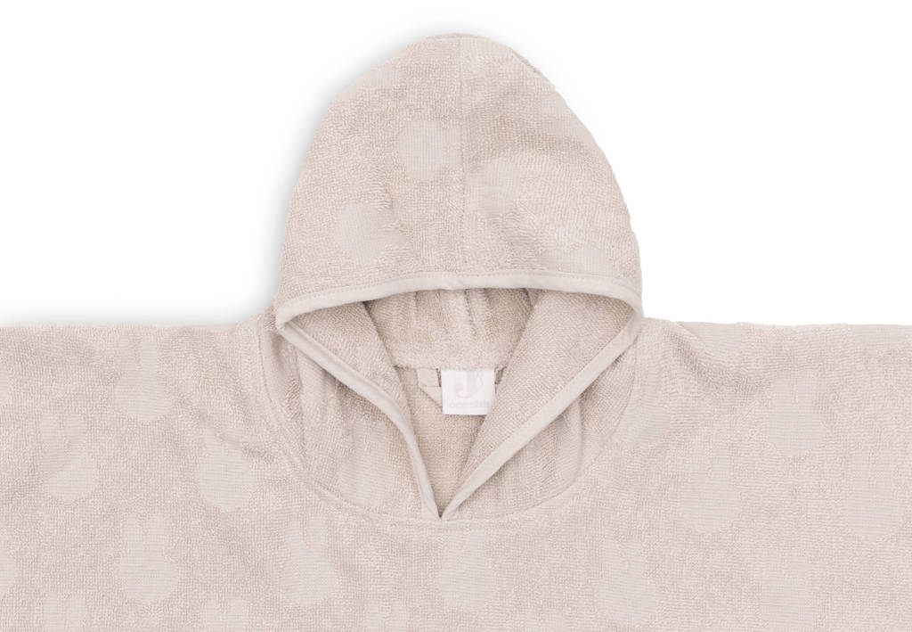 badstof badponcho Miffy Jacquard Nougat