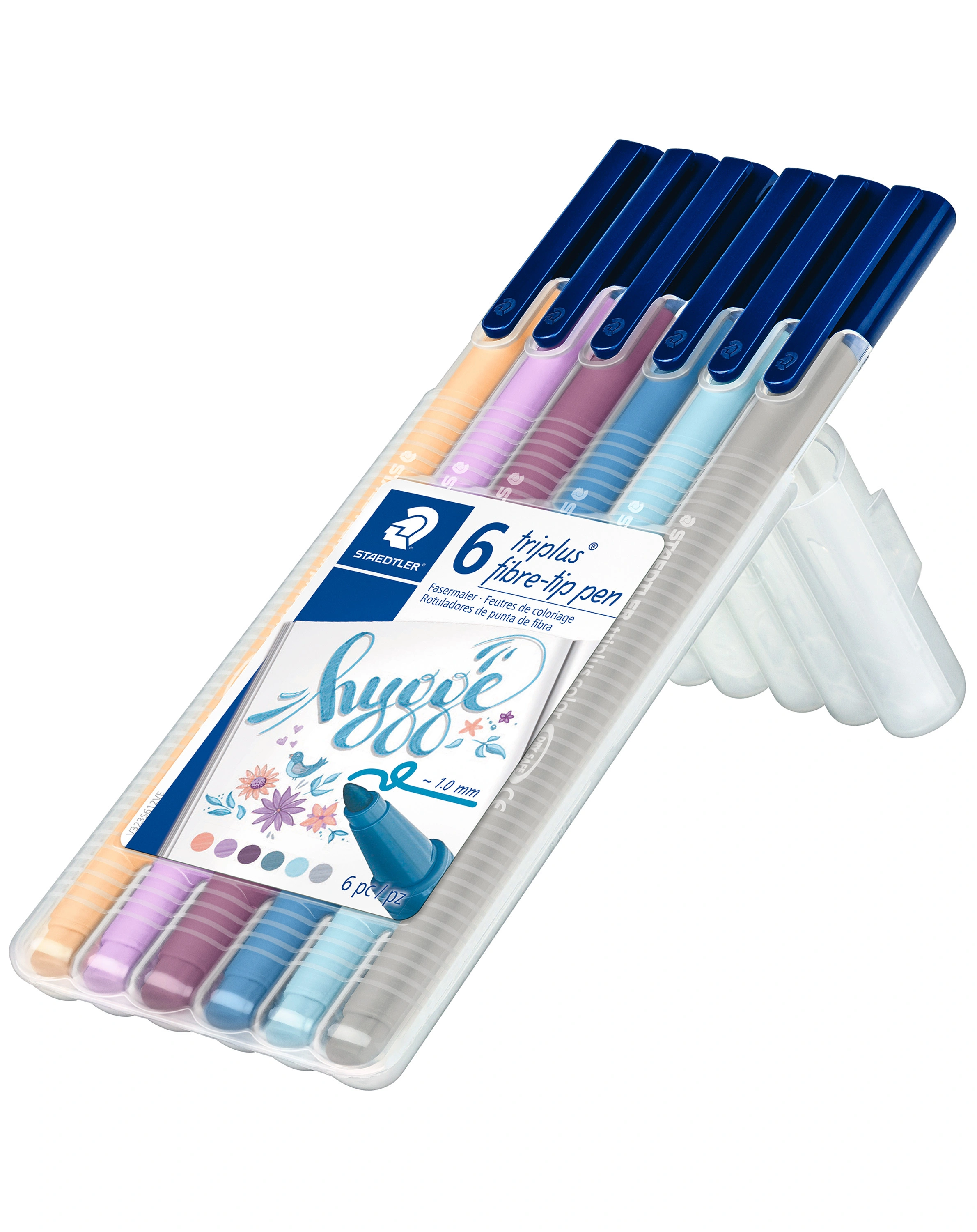 323SB6CS12 Fasermaler triplus® HYGGE in 6 Farben
