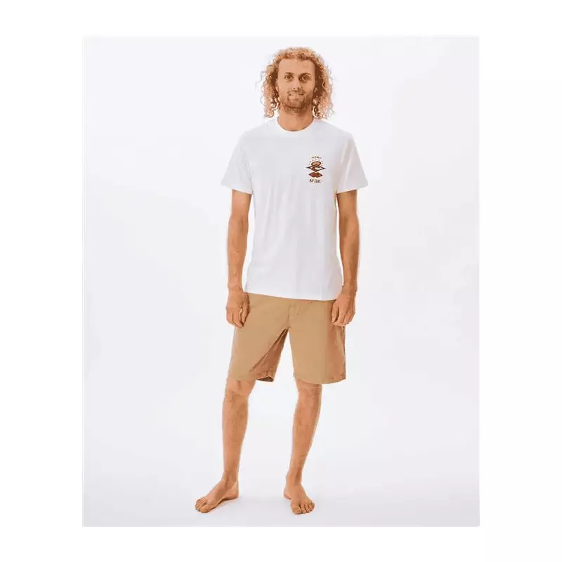 Teeshirt RIPCURL Search Icon Tee White
