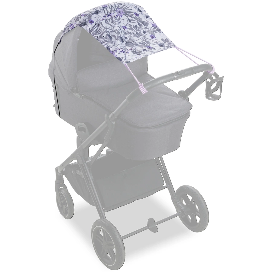hauck Sonnensegel Floral Grey