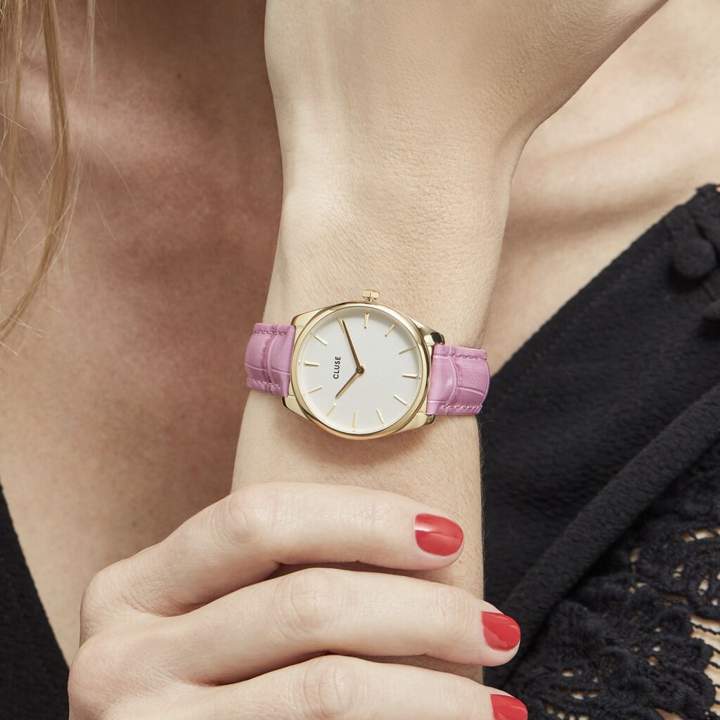 Montre Cluse Feroce Petite Blanc
