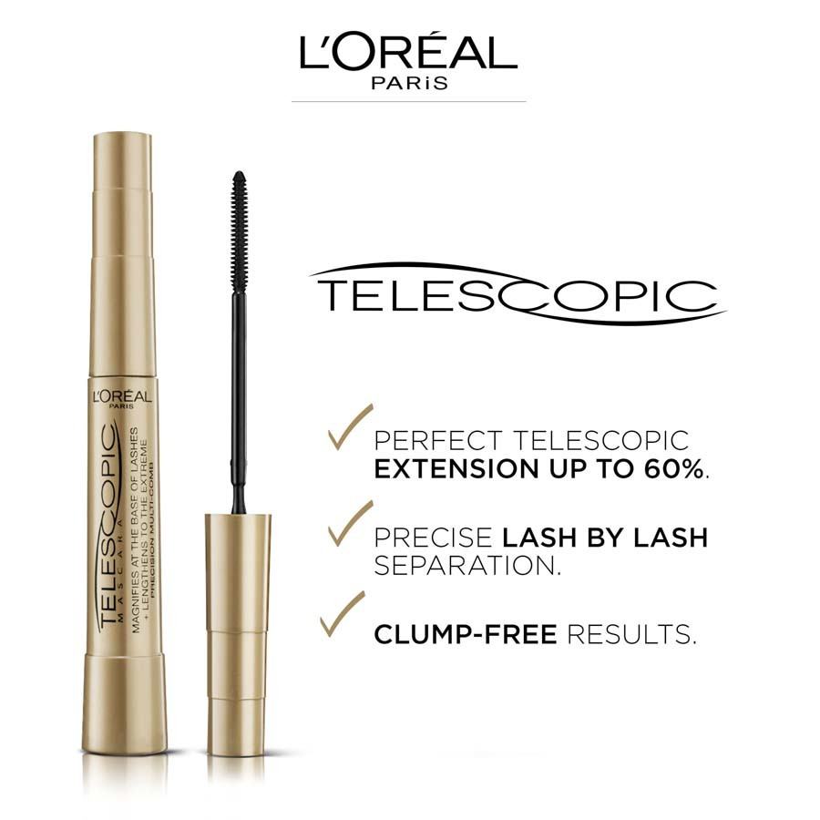 L'Oréal Paris Telescopic Black Mascara 8ml