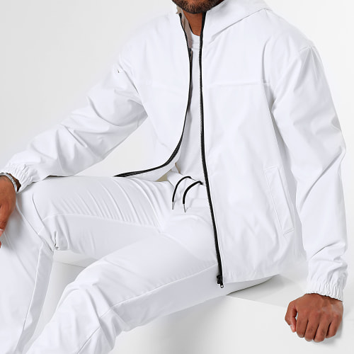 Ensemble Veste Zippée Et Jogger Pant 1070521 Blanc