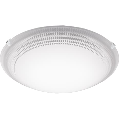 Magitta væg- og loftlampe - hvid/glas