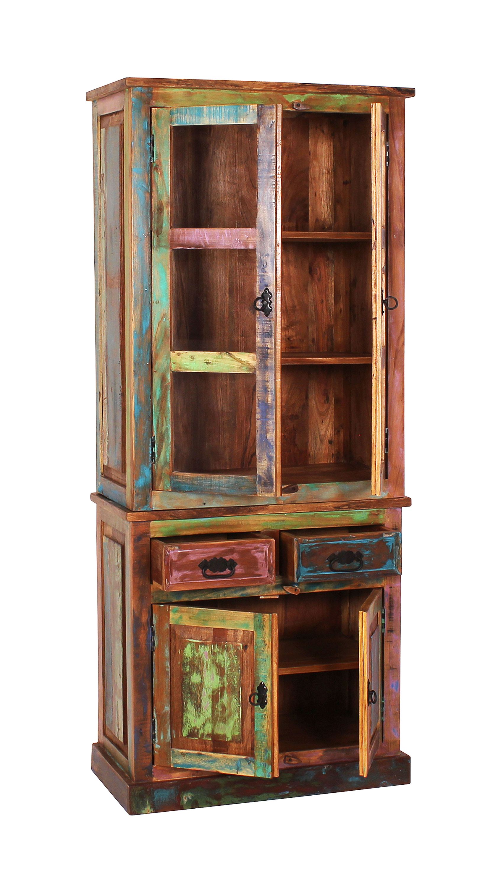 Kommode RIVERBOAT Altholz Schubladenschrank Sideboard Wohnzimmerschrank Schrank