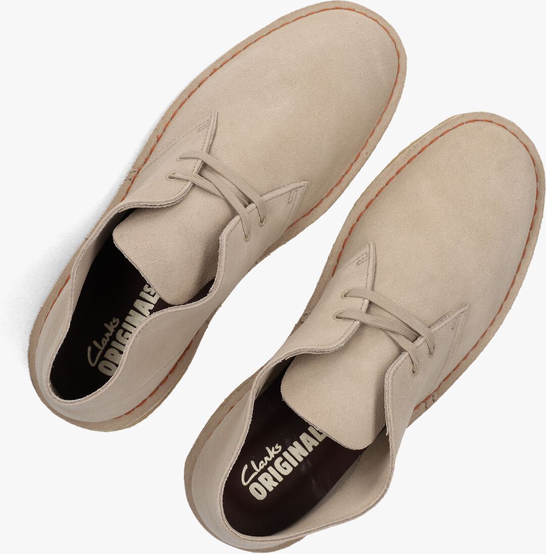 beige clarks originals veterschoenen desert boot heren
