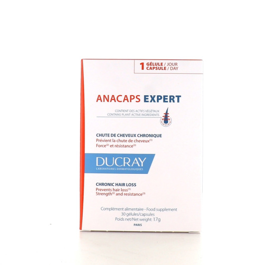 Anacaps Expert chute de cheveux chronique - Complément alimentaire