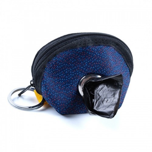 Dispensador de Sacos de Lixo para Excrementos Kakou Bag, Azul Escuro