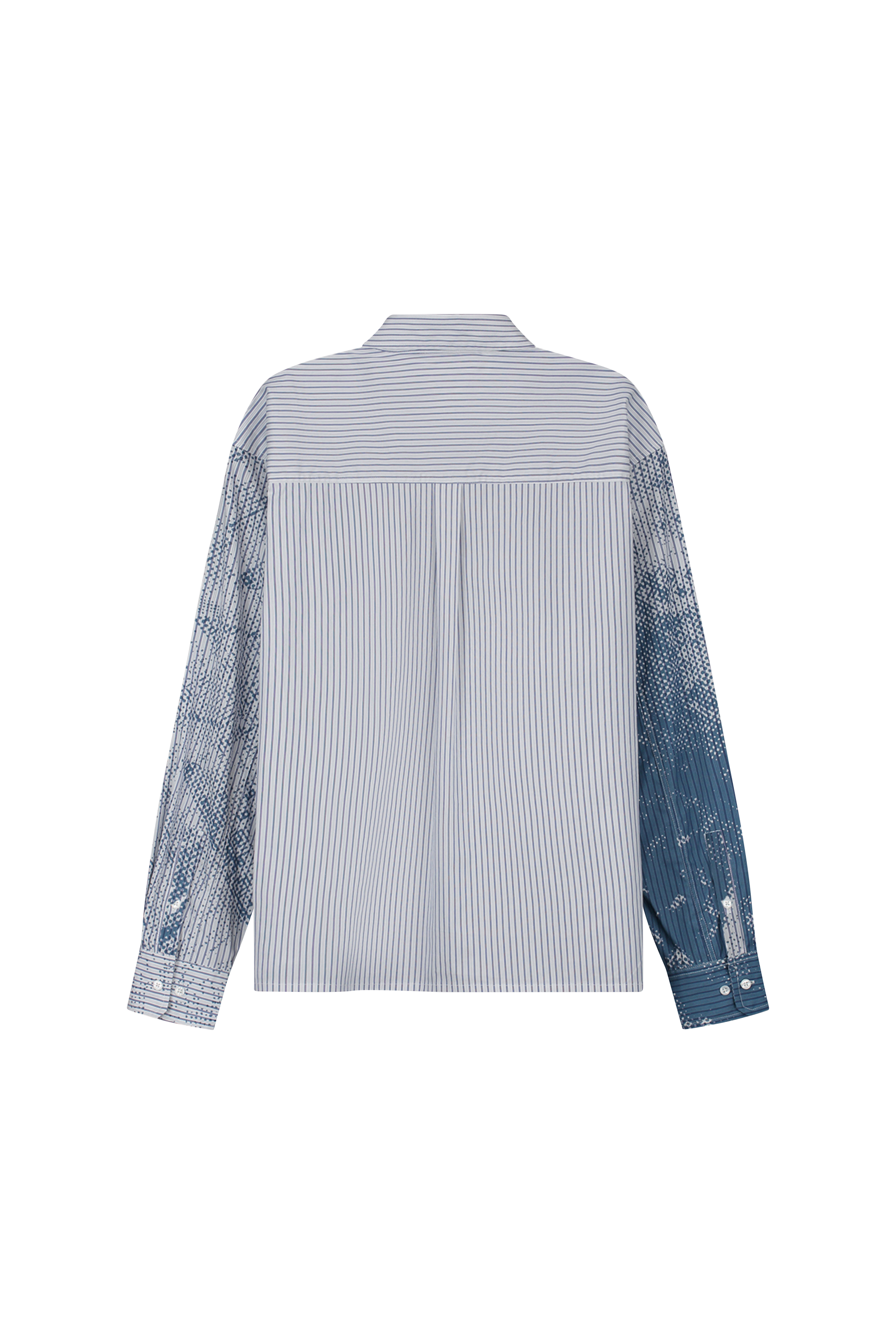OLAF Chemise DIVER STRIPE BOXY  Bleu