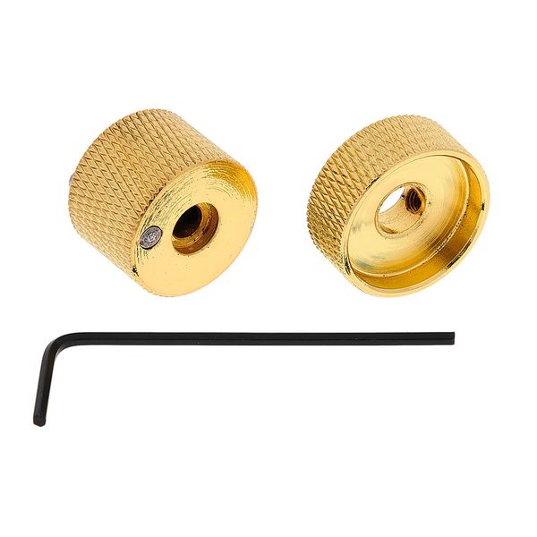 Warwick Stacked Dome Knob CI Gold