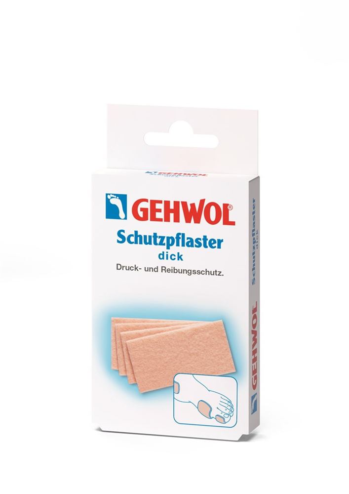 GEHWOL Schutzpflaster<br>4 Stück, 90x45mm, dick
