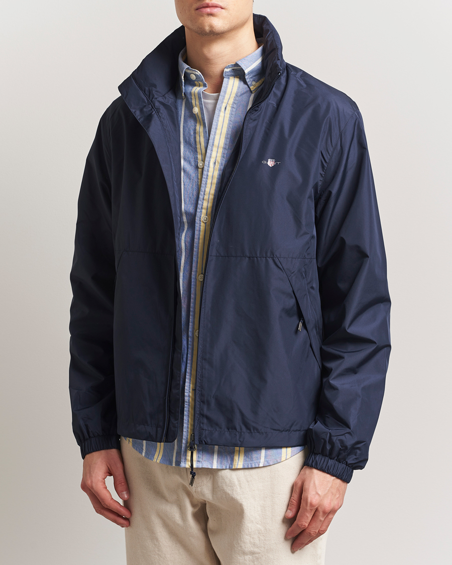 GANT Lightweight Windshielder Jacket Evening Blue
