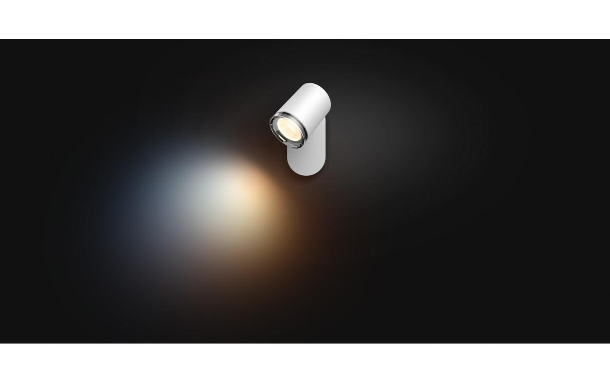 Badezimmerleuchte White Ambiance Adore, GU10, Weiss, BTLED Deckenspot für Badezimmer