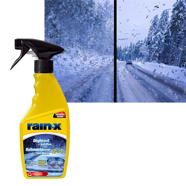 Dégivrant + Anti-Pluie 2en1 RAIN-X 500ml