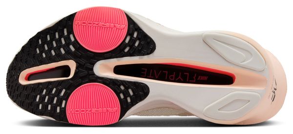 Chaussures Running Nike Alphafly 3 Beige/Rouge Femme