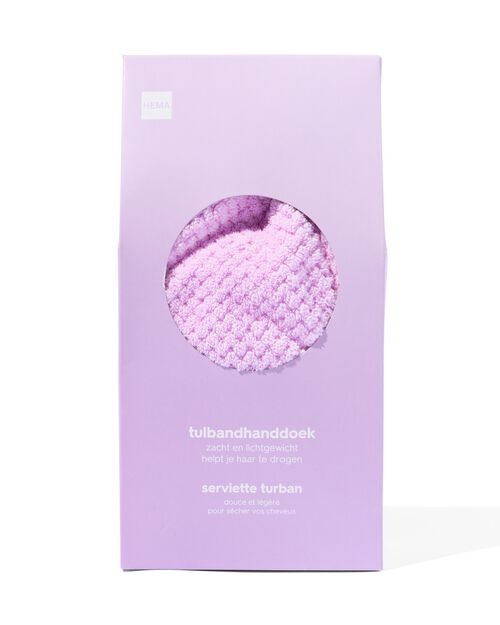 serviette turban