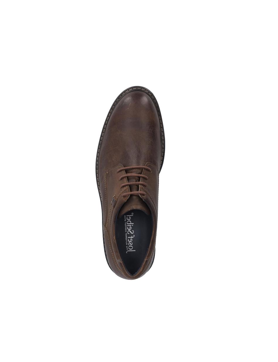 Halbschuh Earl 05, camel-kombi