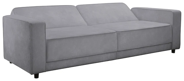 Dorel Home 3-Sitzer »ALLIE Schlafsofa 225 cm« Bett-Funktion (108/190cm), trendiger Cord o. pflegeleichter Velours