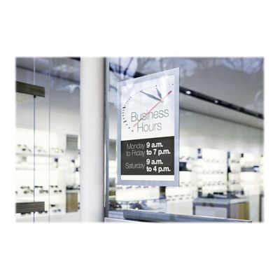 Durable Duraframe Poster Sun - Cadre d'affichage vitrostatique - A4 - argent