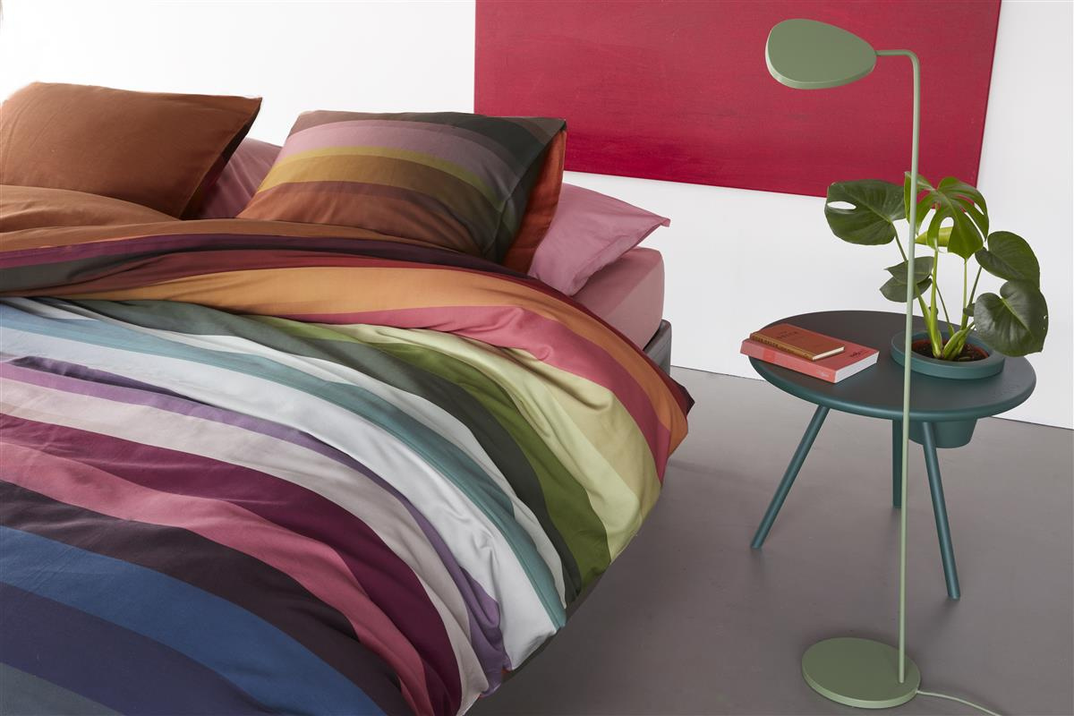 Bettwäsche BOMBAY Satin 135x200 cm, mit 1 Kissen
