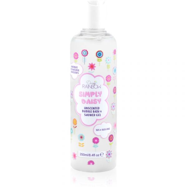 Daisy Rainbow Bubble Bath Simply Daisy Gel de Banho de Espuma para Crianças 250ml