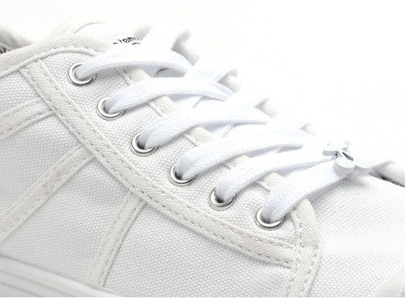 Le temps des cerises basses femme ltc basic 02 blanc