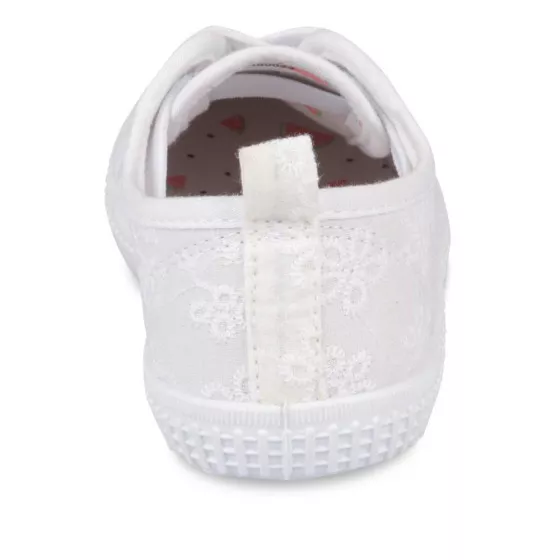 Baskets BLANC LOVELY SKULL