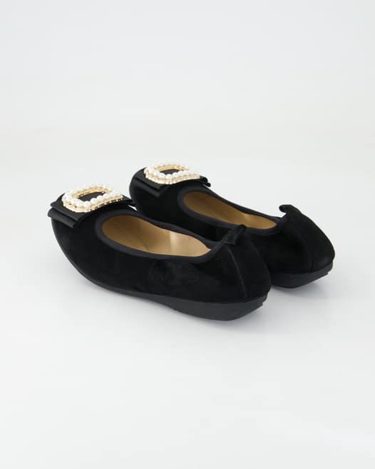 La Ballerina Elletra Ballerinas in Schwarz