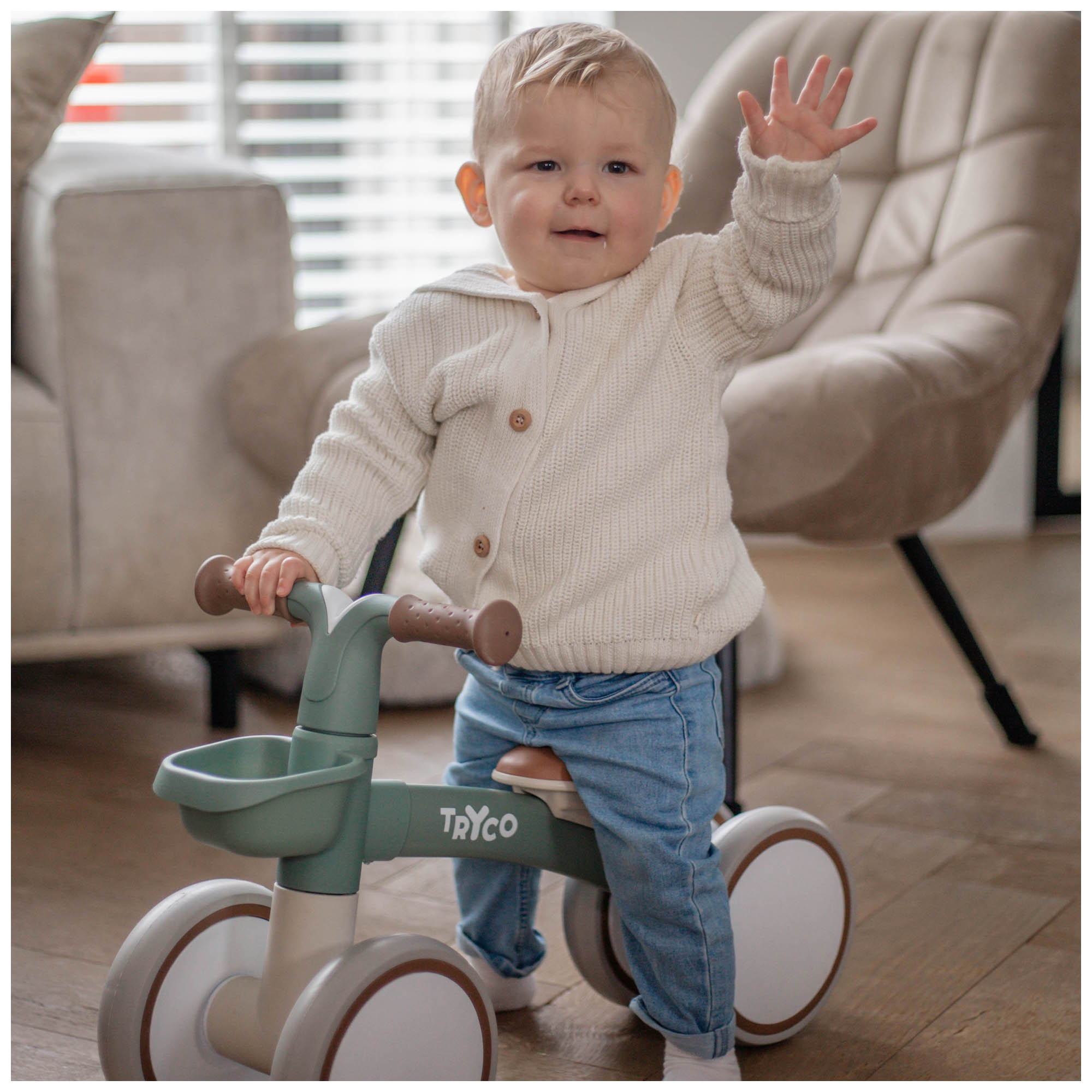 Tryco First Bike Luna groen