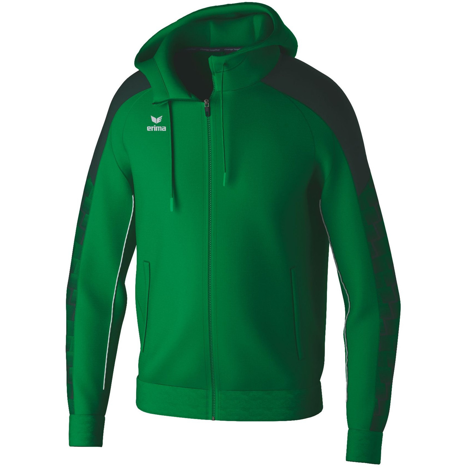 Erima Evo Star Trainingsjack met Capuchon Heren