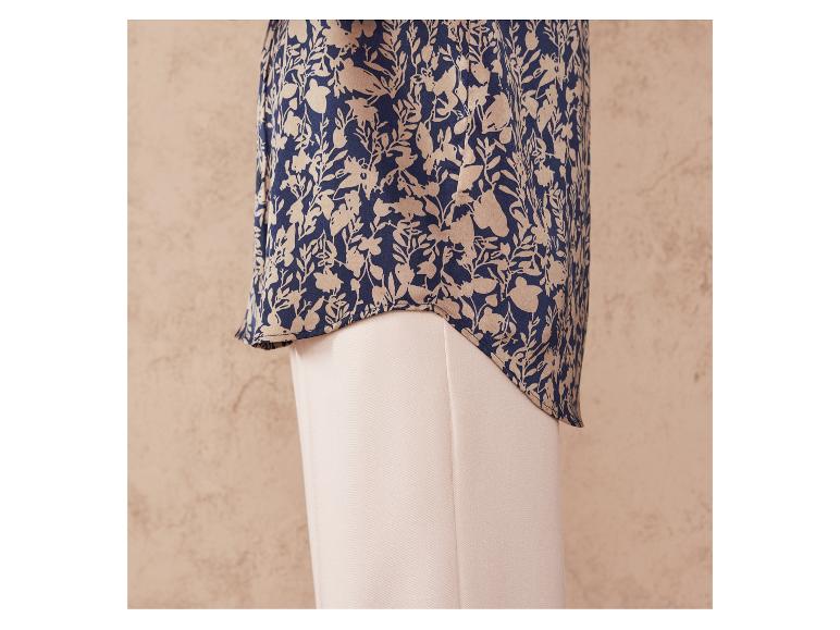 Satijnen dames blouse