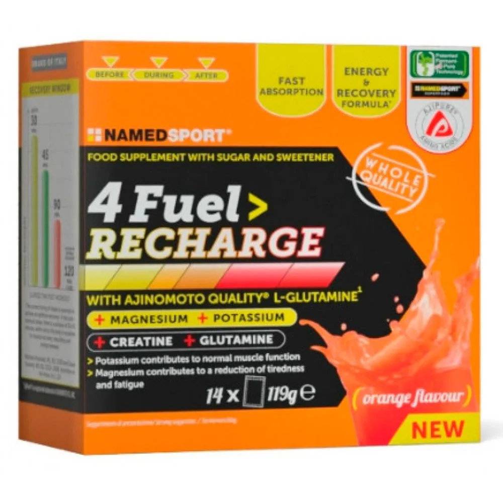 Named sport 4 Fuel Recharge Orange 14 einheiten