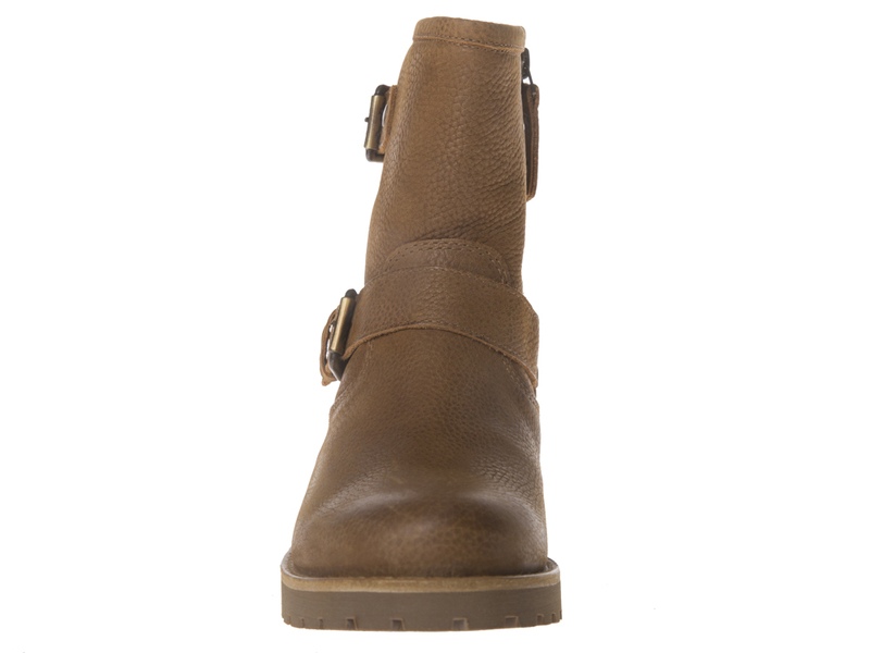AQA Shoes A6256 Cognac