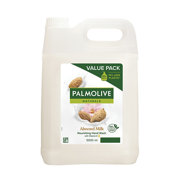 Crème lavante sans savon Palmolive lait d'amande 5 L