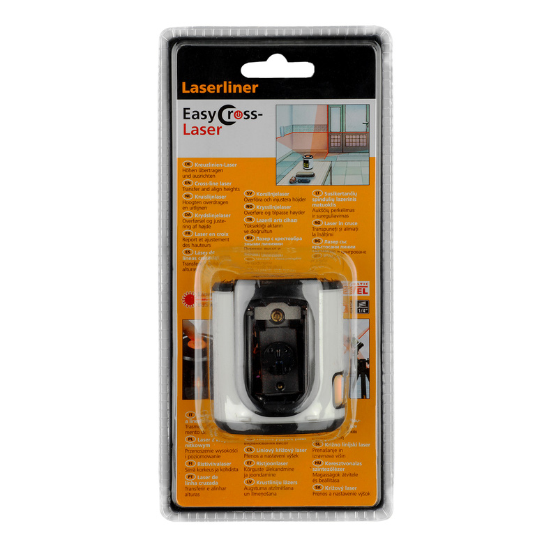 Laserliner EasyCross laser Rood