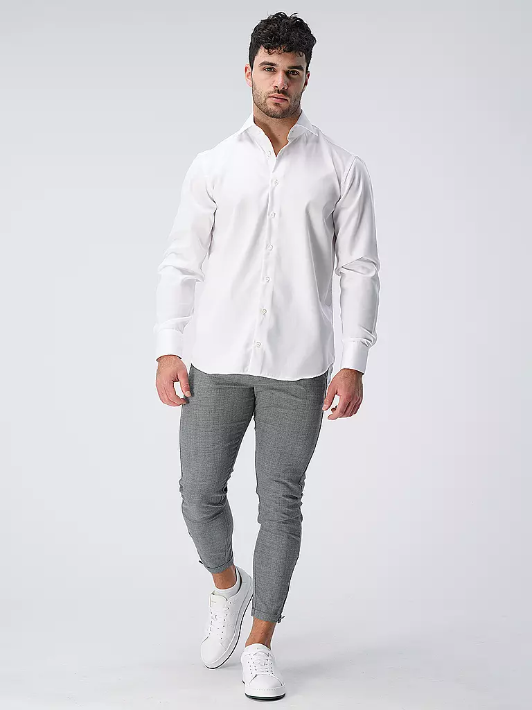 VAN LAACK Hemd Tailored Fit weiss