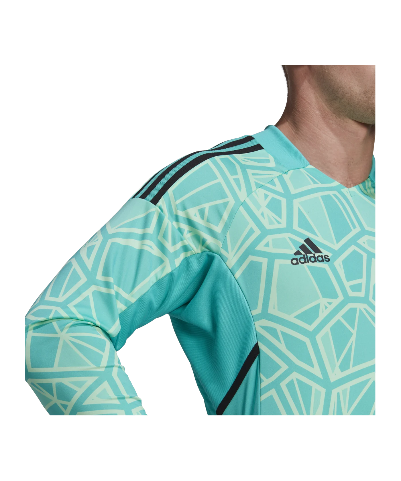 adidas Condivo 22 Torwarttrikot langarm Türkis