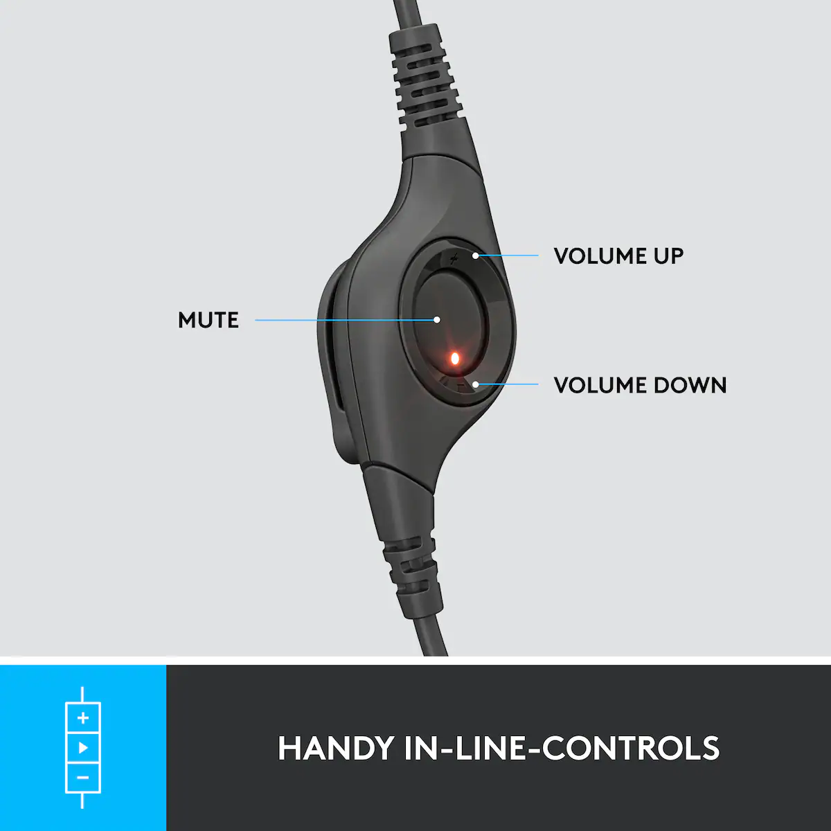 Logitech USB-headset H390 PC