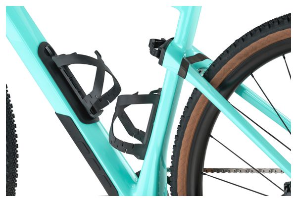 Vélo de Gravel BMC URS 01 LT Two Sram Rival eTap AXS / GX Eagle AXS 12V 700 mm Bleu Vert Minty Aqua 2024