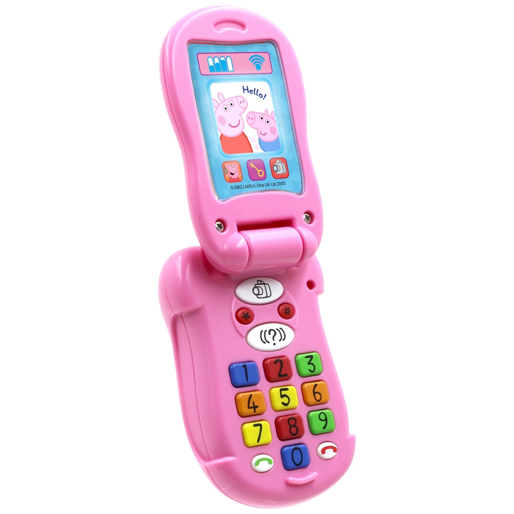 Peppa Pigs Klapp- und Lerntelefon