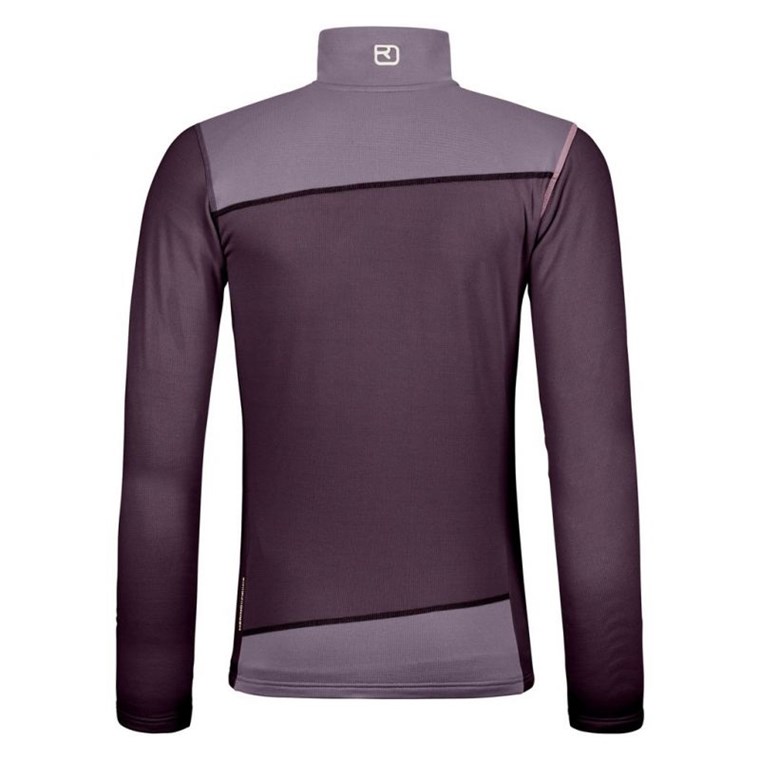 Ortovox Fleece Light Jacket W Dark Wild Berry
