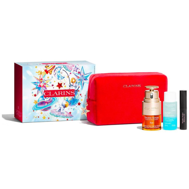 Double Sérum Eye coffret soin visage CLARINS