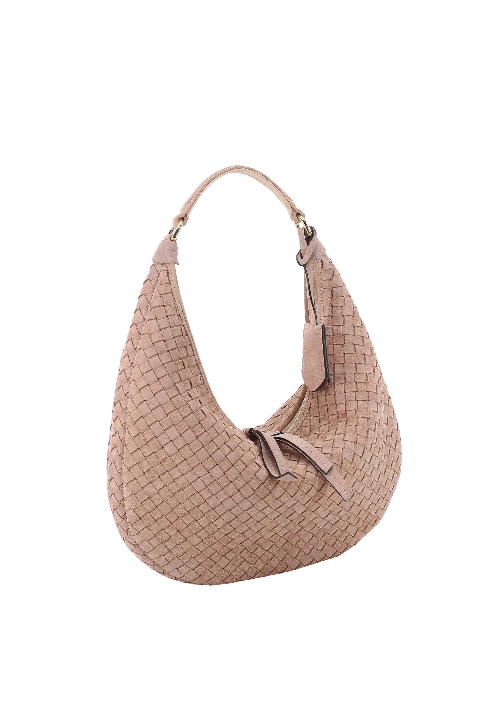 Hobo NANA small Leather Suede weaving Standard