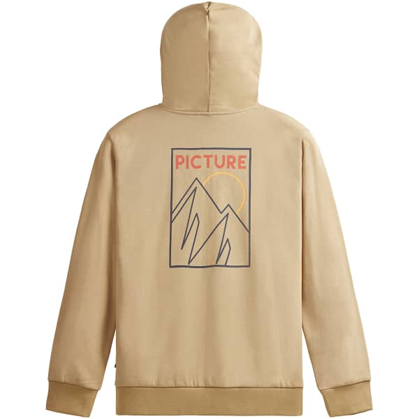 Sweatshirt PICTURE KENOMA ZIP HOODIE DARK STONE