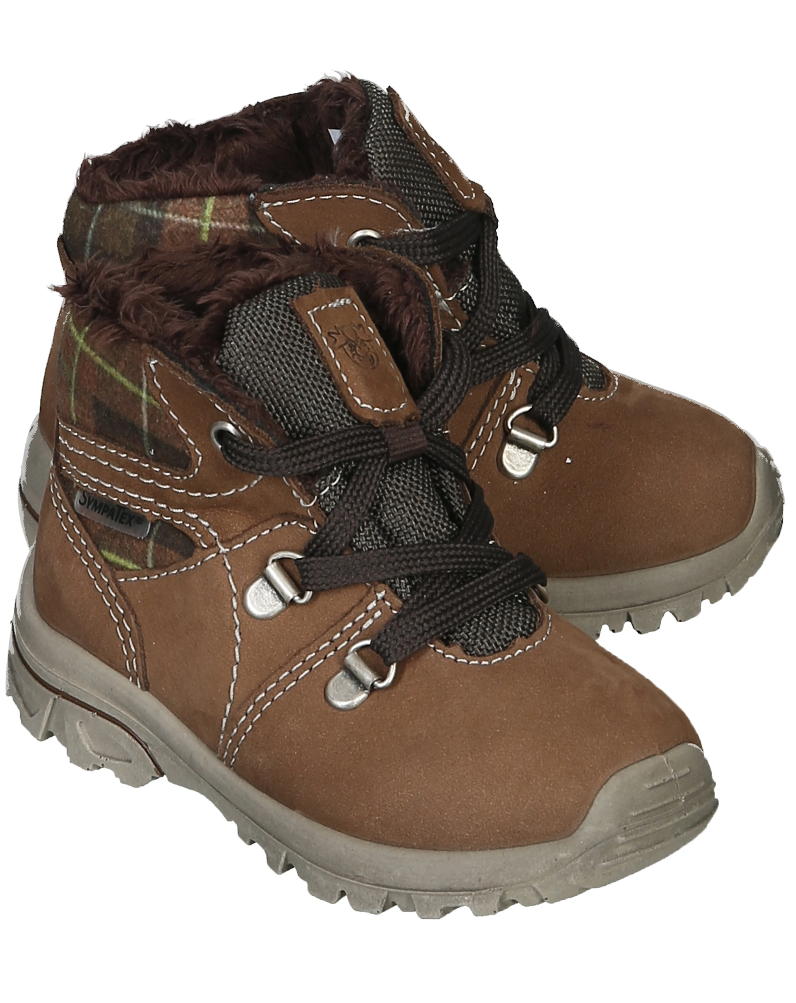 Halbschuhe DESSE gefüttert in caramel/schoko